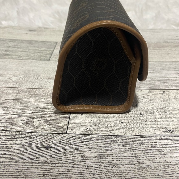 Vintage Authentic Christian Dior Honeycomb Pattern Accessory Cosmetics Case - Picture 3 of 7